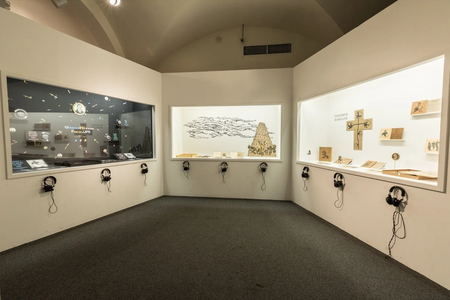 Dario Robleto in collaboration with Lance and April Ledbetter of Dust-to-Digital, Goodbye, Babylon
