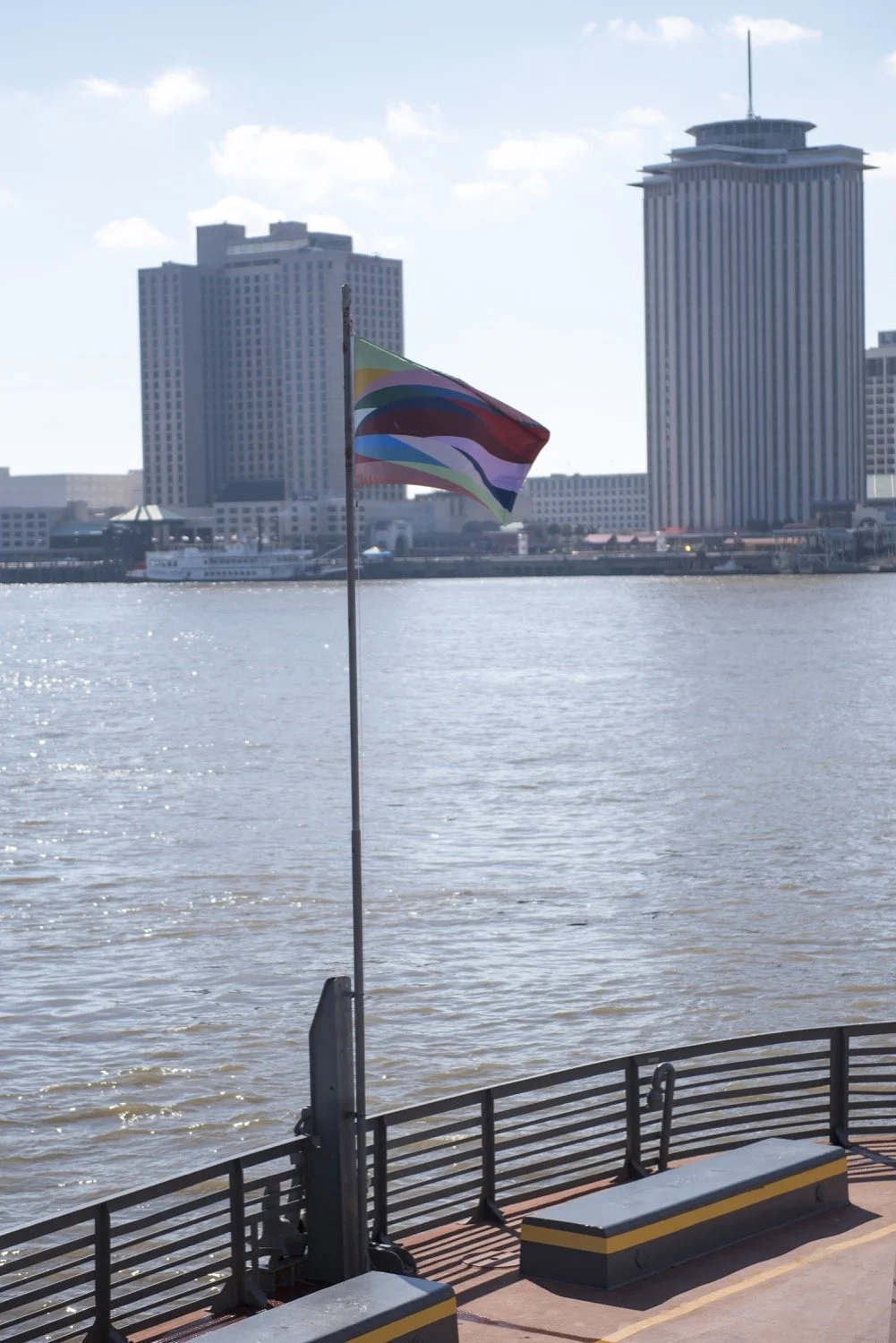 Odili Donald Odita, , Indivisible and Invincible: Monument to Black Liberation and Celebration in the City of New Orleans, 2017