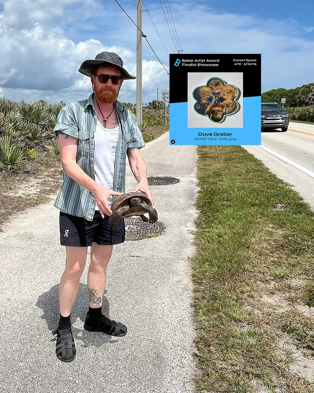 I&rsquo;m giving an artist talk at @currentspace today at 3p along with some of my fellow finalists for the Baker Awards. Combine it with some Artscape-ing, perhaps?

*Today is your last chance to view the 2025 Baker Artist Award Finalist Showcase, a