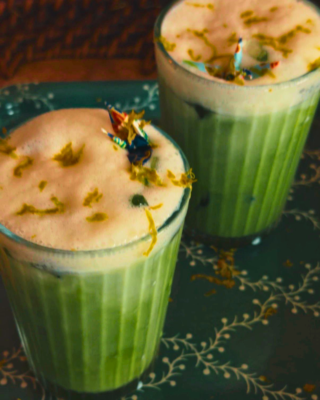 salty earl matcha latte