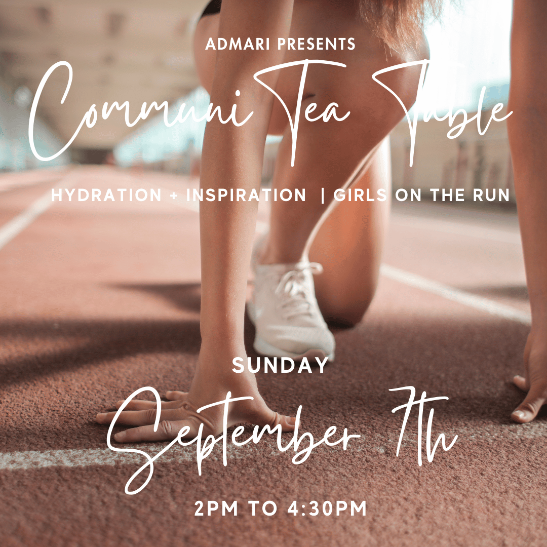 CommuniTea Table | HYDRATION + INSPIRATION | Girls on the Run
