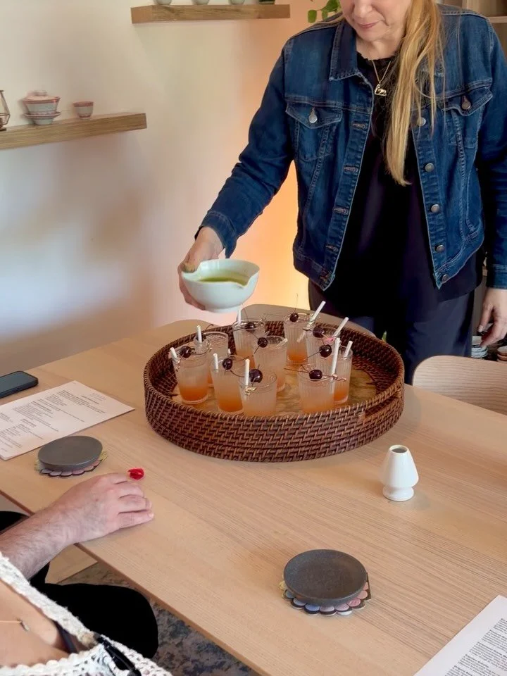 March was a movie. 

It&rsquo;s been busy at the studio, so let&rsquo;s catch you up. 

There was tea, and ritual and matcha, and elixirs. There was camaraderie and connection. We laughed and cried and through it all we drank tea. Really good tea. 

