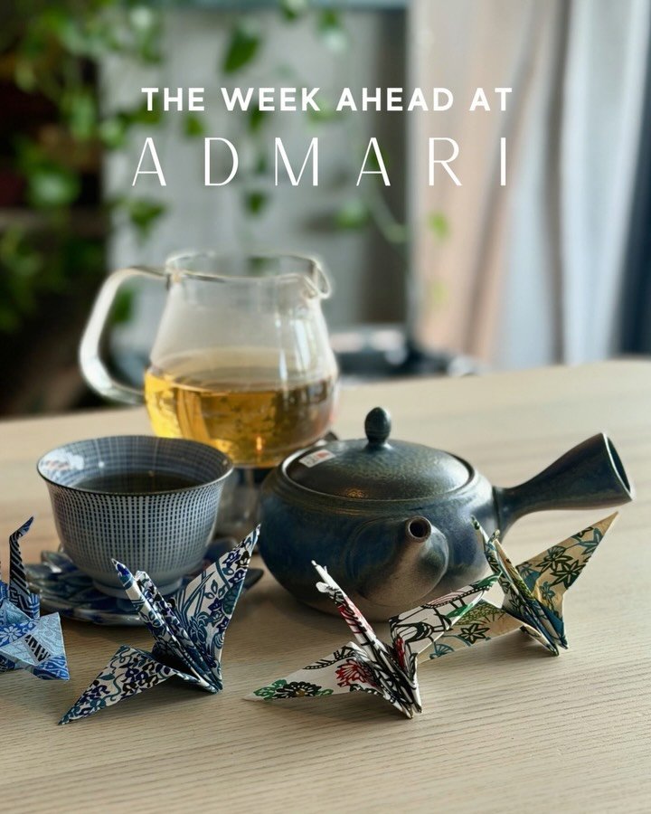 It&rsquo;s been a week so far and it&rsquo;s only Wednesday! 

Public offerings this week at Admari include classic CommuniTea Tables, new tea education, or one of our special sessions. It&rsquo;s all you need for the peace and grounding you desire (