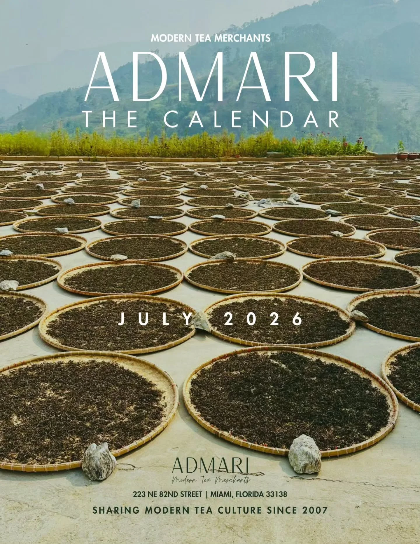 July in Miami is high summer: long bright days, afternoon rain, and a heat that asks you to slow down whether you meant to or not.

Outside, everything ripens and hums. Inside, we reach for something cool, clear, and quiet.

At Admari, July is a mont