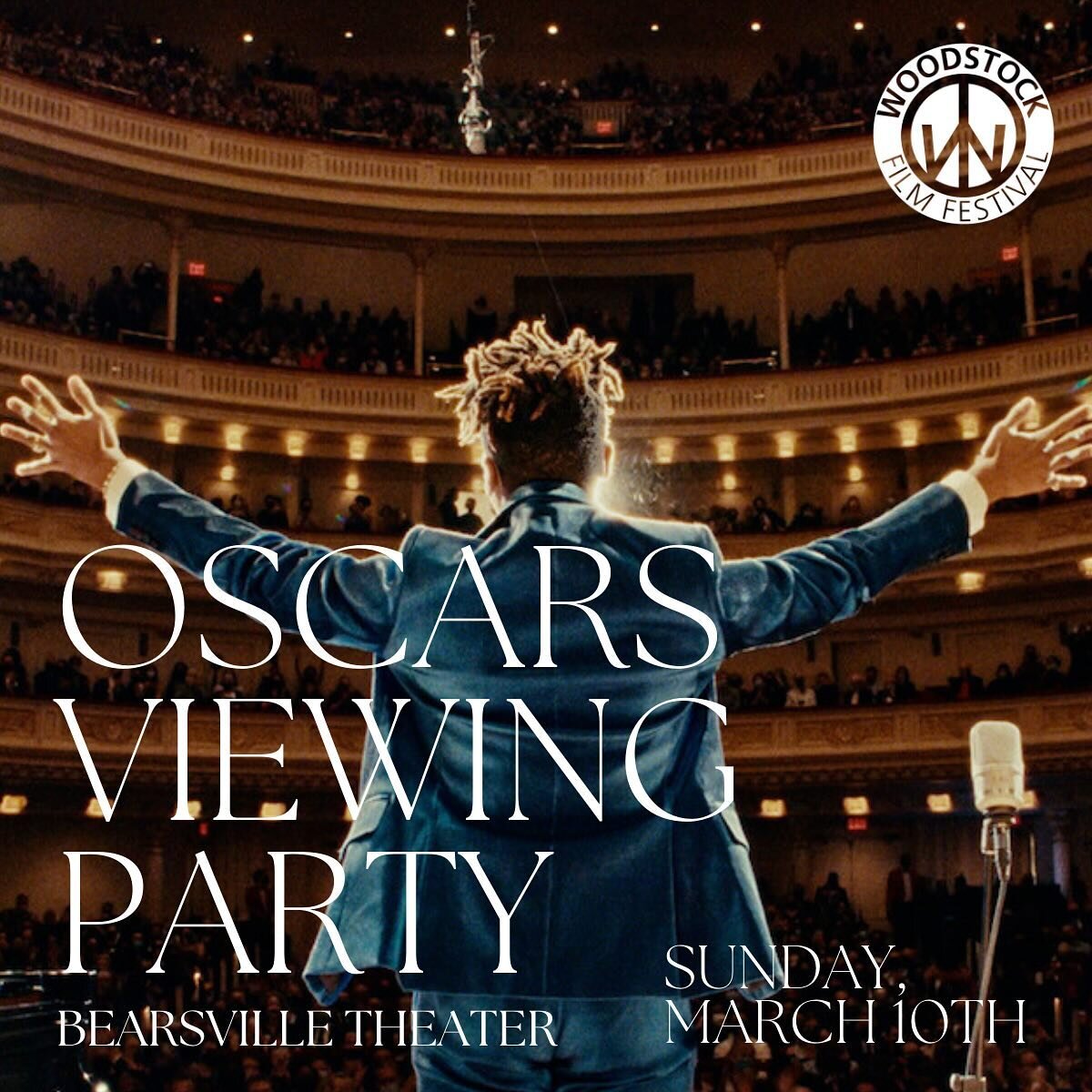 Join @woodstockfilmfestival&rsquo;s Annual Viewing Party of The 96th Academy Awards with a state-of-the-art Dolby surround sound system at @bearsvilletheater in Woodstock, NY!

Event takes place Sunday March 10, visit woodstockfilmfestival.org/events