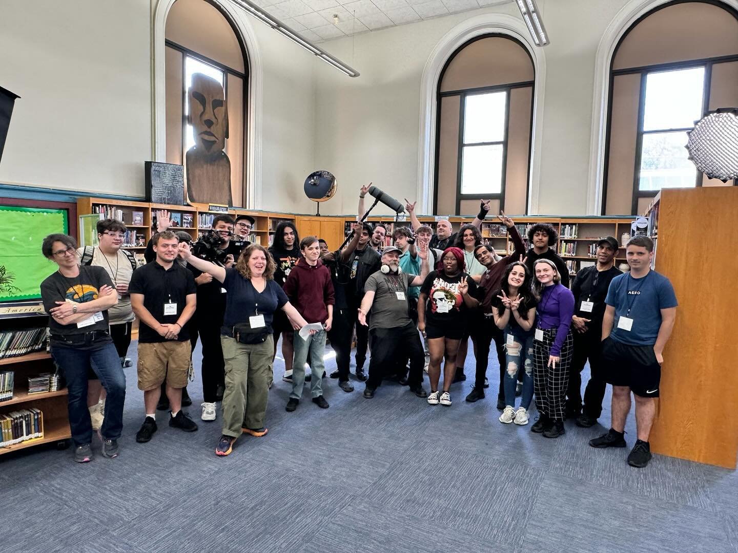 That's a wrap on the pilot year of our SWAY (Stockade Works Access Youth) program!

Did you know that we launched an in-school teen program this year? SWAY offered @ellenvillecsd students a full school year of gear training, pre-production, and depar