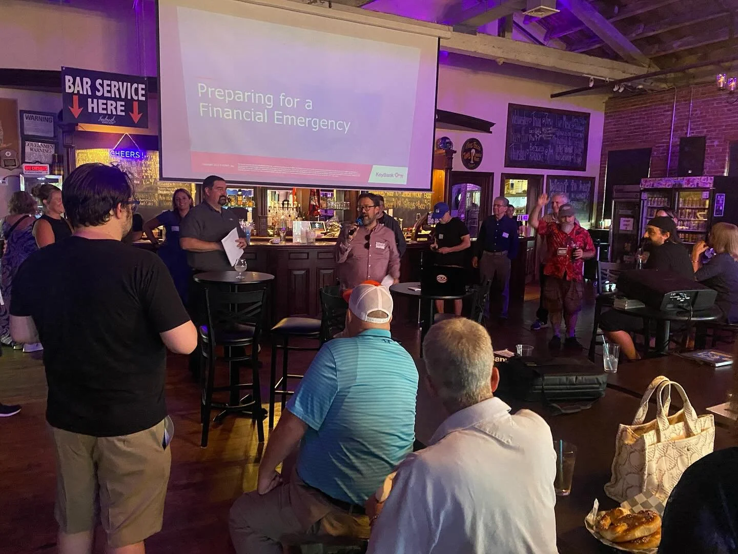 Thank you to all of the Stockade Works graduates, instructors, and local Hudson Valley professional crew who attended our Crew Meet Up last week! We are so grateful to @newburghbrewing for hosting us, to Matthew Simmers and William Wolf from @keybank