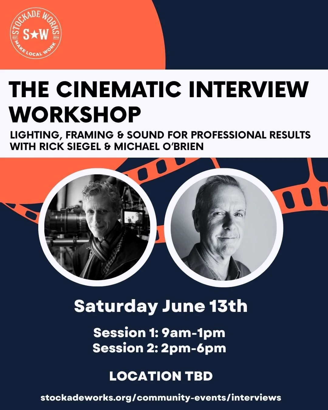 SW Industry Sessions: The Cinematic Interview Workshop With Rick Siegel &amp; Mike O’Brien