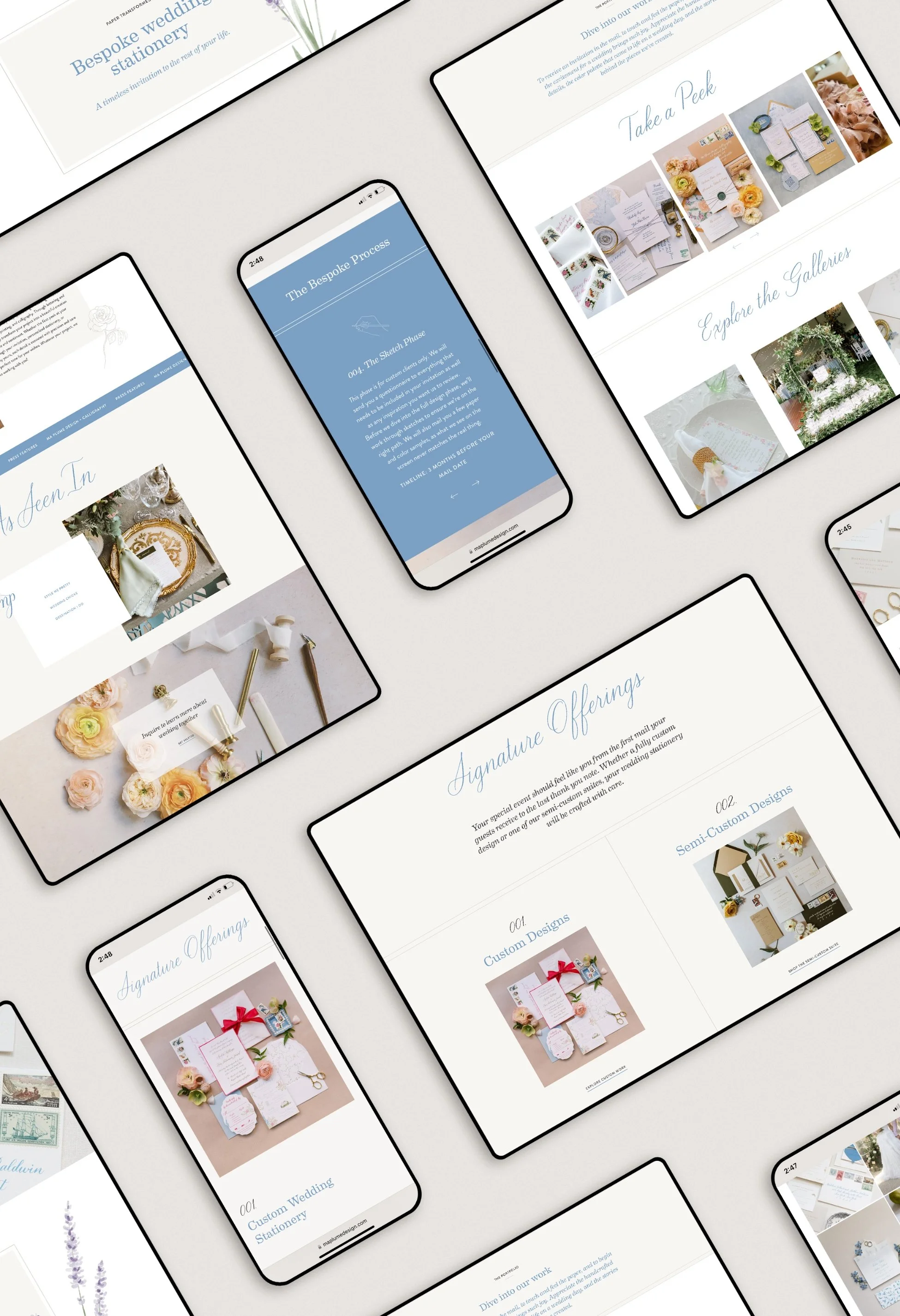 Squarespace Website Design for Stationary Shop - Custom Bespoke Squarespace Website Designer 3.jpg
