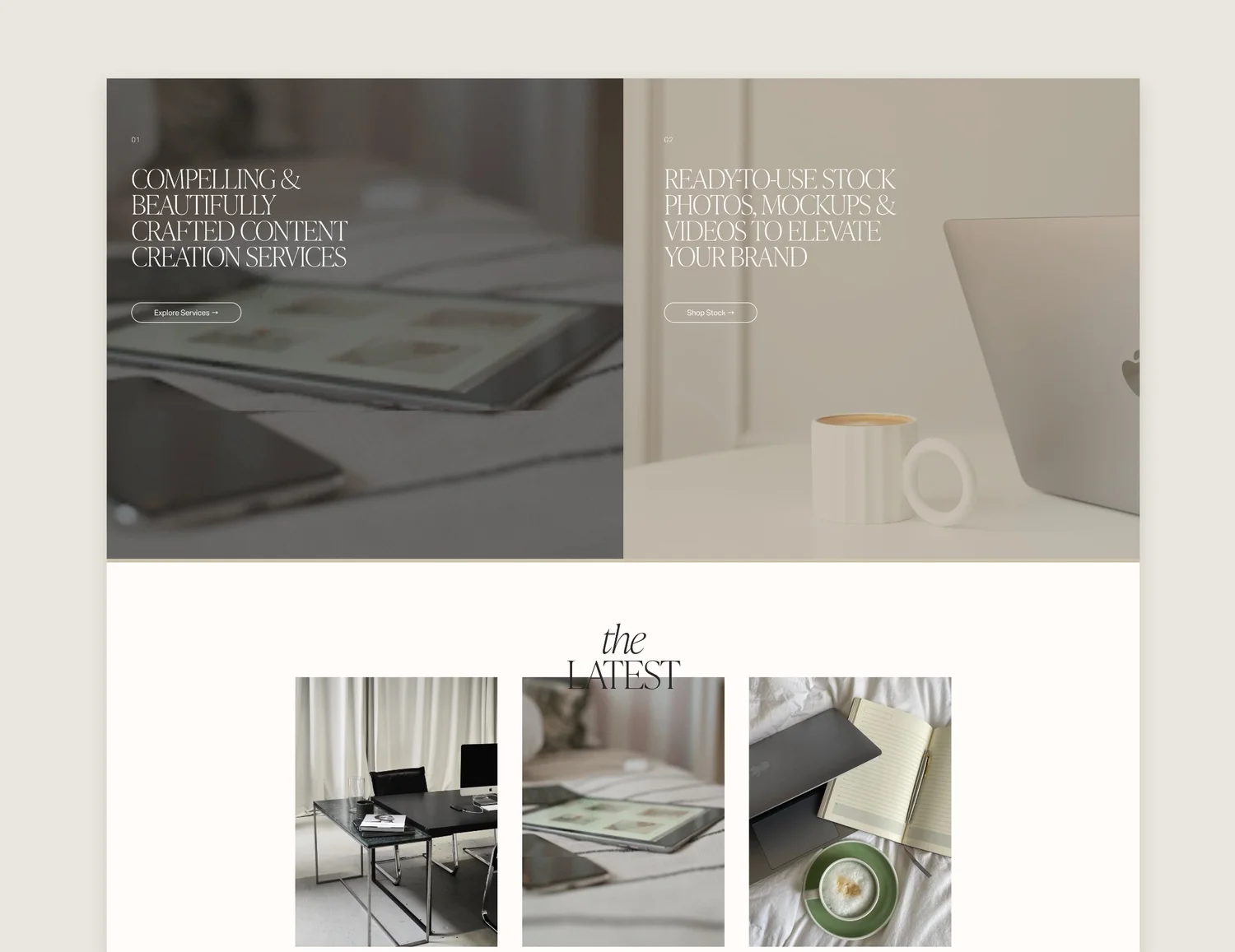 Best Minimalist Squarespace Templates for Creatives in 2026 — Made by NF