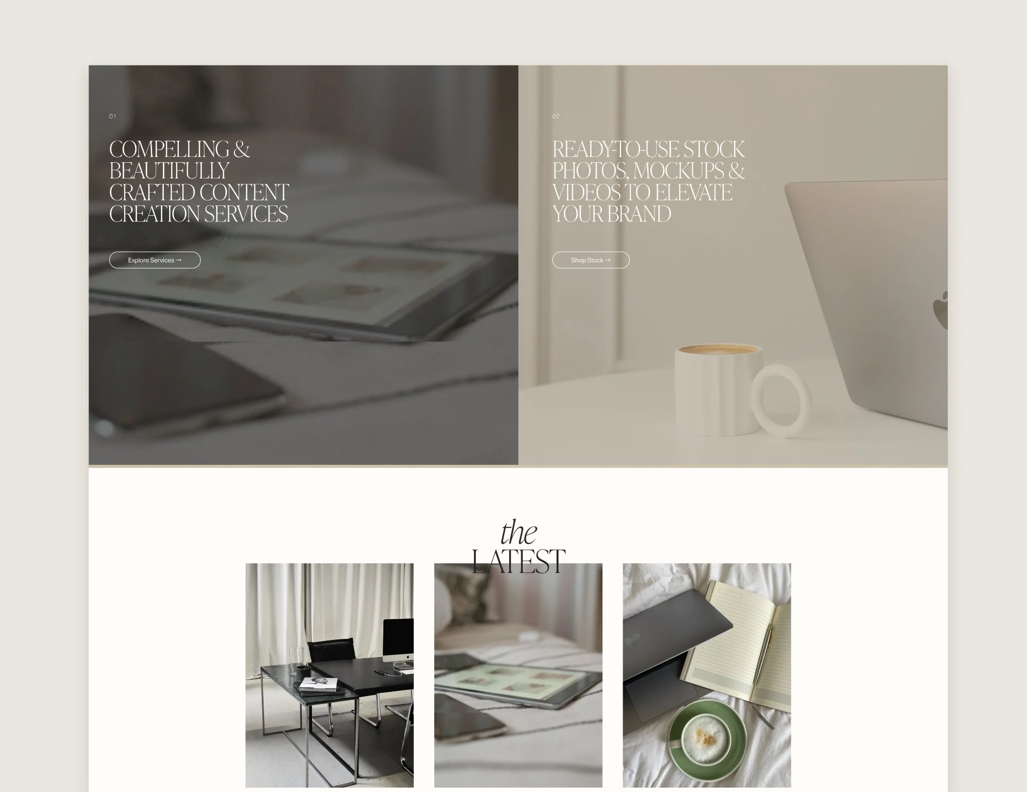 Best Minimalist Squarespace Templates for Creatives in 2026 — Made by NF