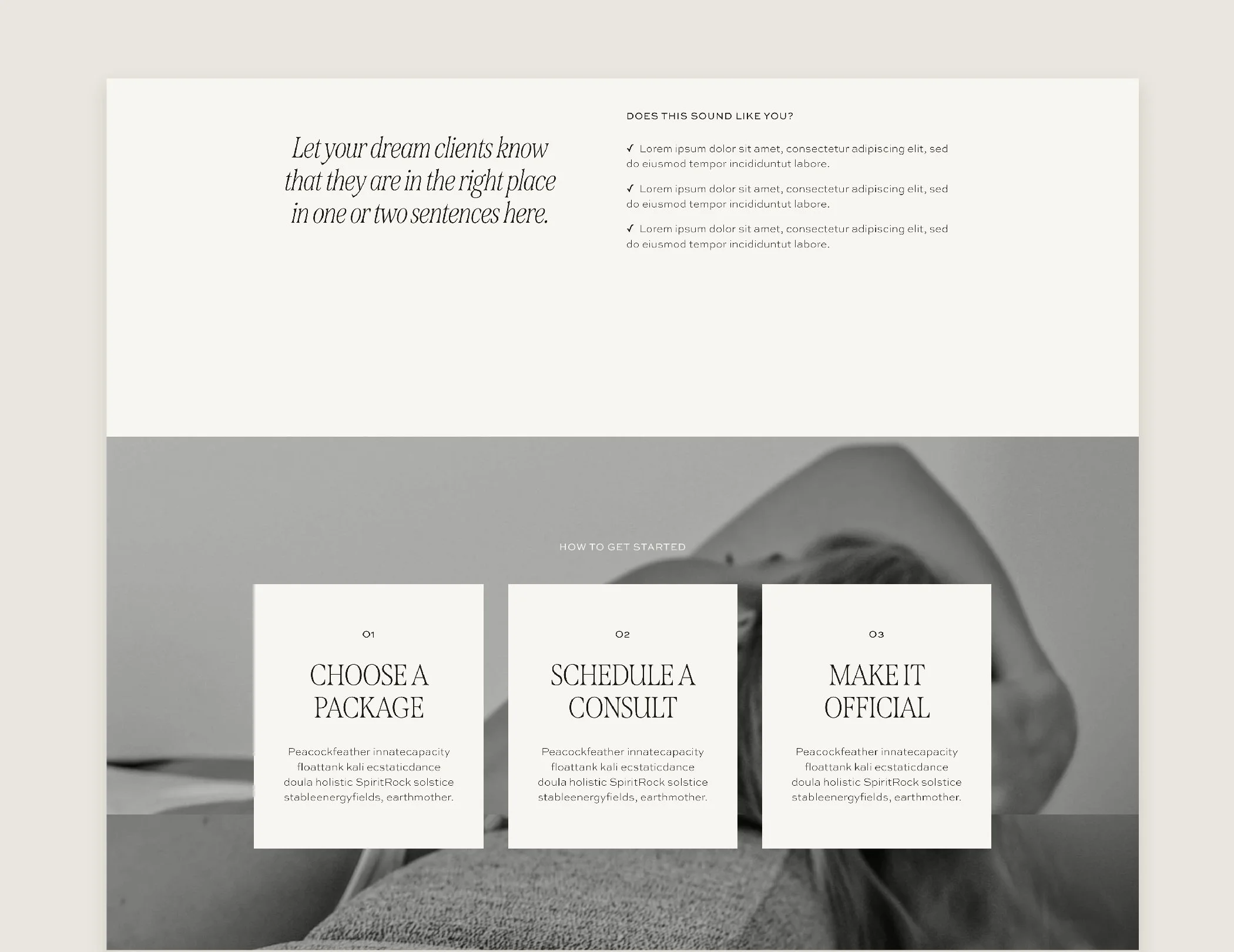 minimalist squarespace templates layout design