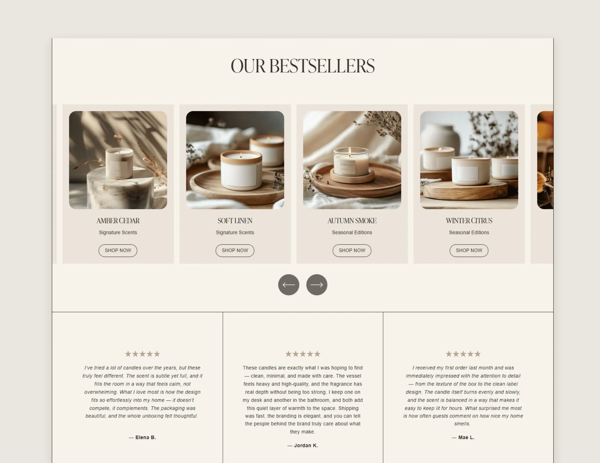 ecommerce shop mock up squarespace 7.1
