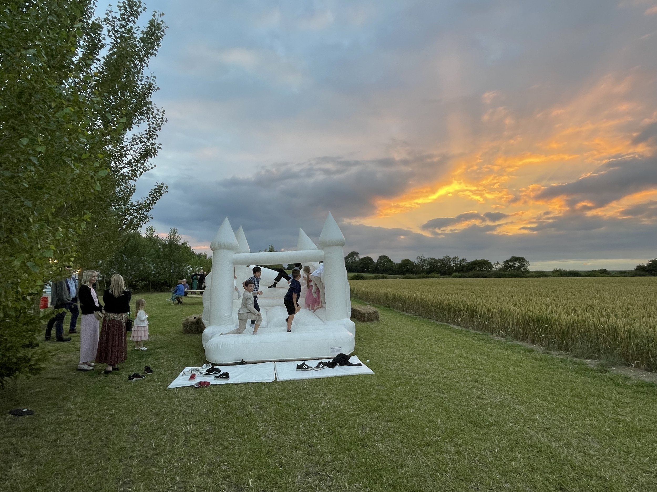 Sunset; Countryside; Wedding Guests; Wedding Venue; Hertfordshire