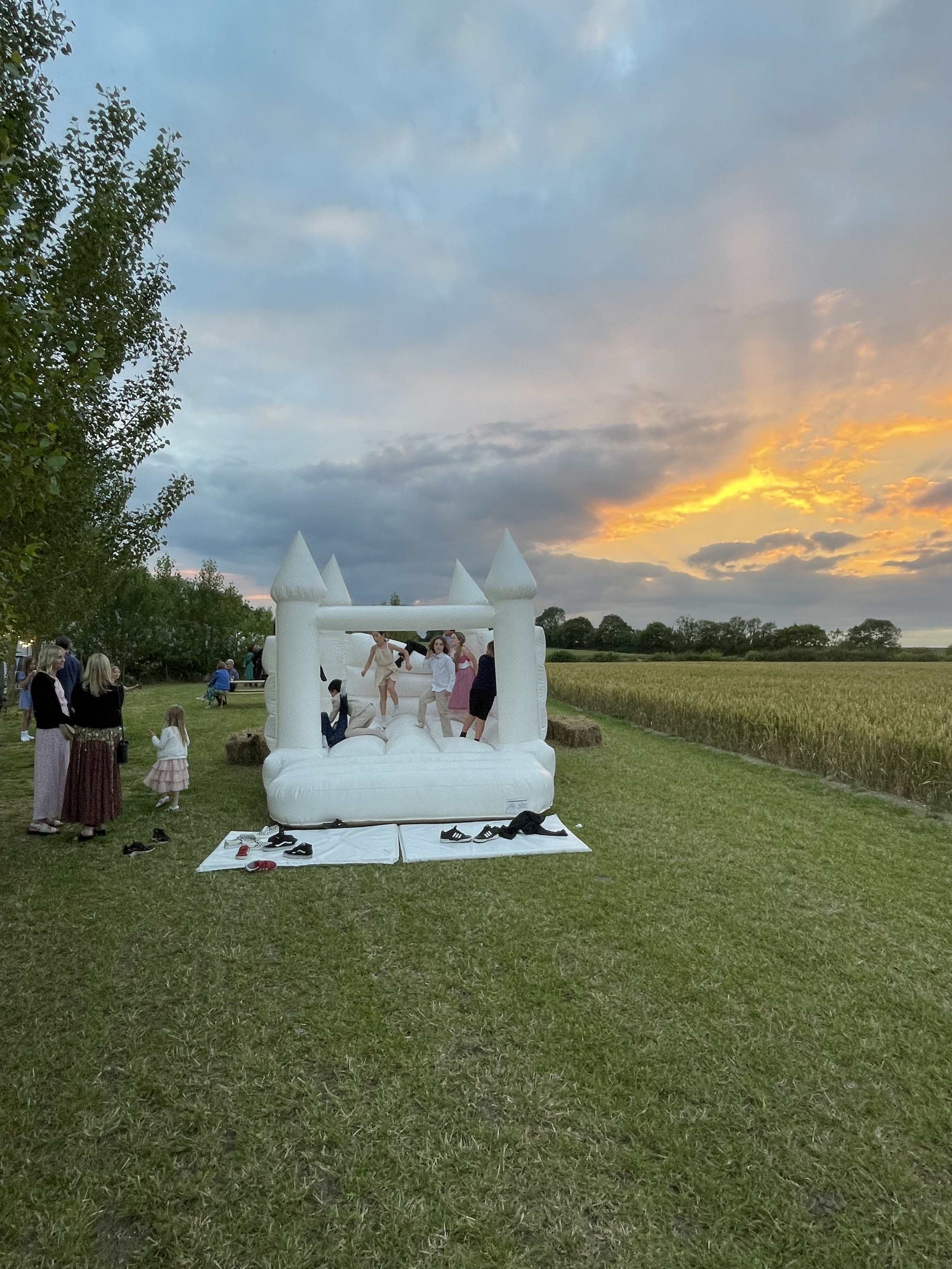 Sunset; Countryside; Wedding Guests; Wedding Venue; Hertfordshire