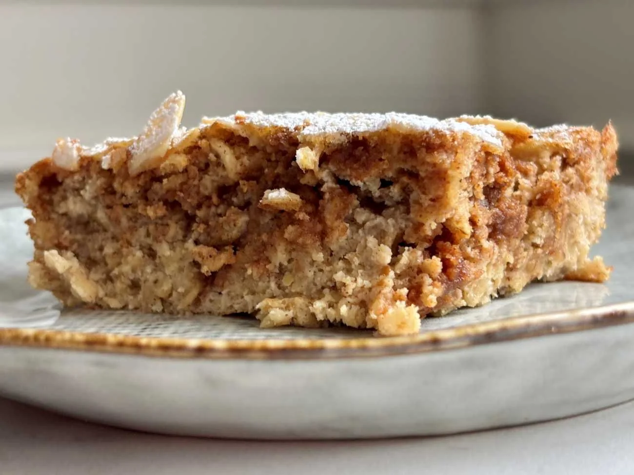 Apple Almond Croissant Baked Oatmeal