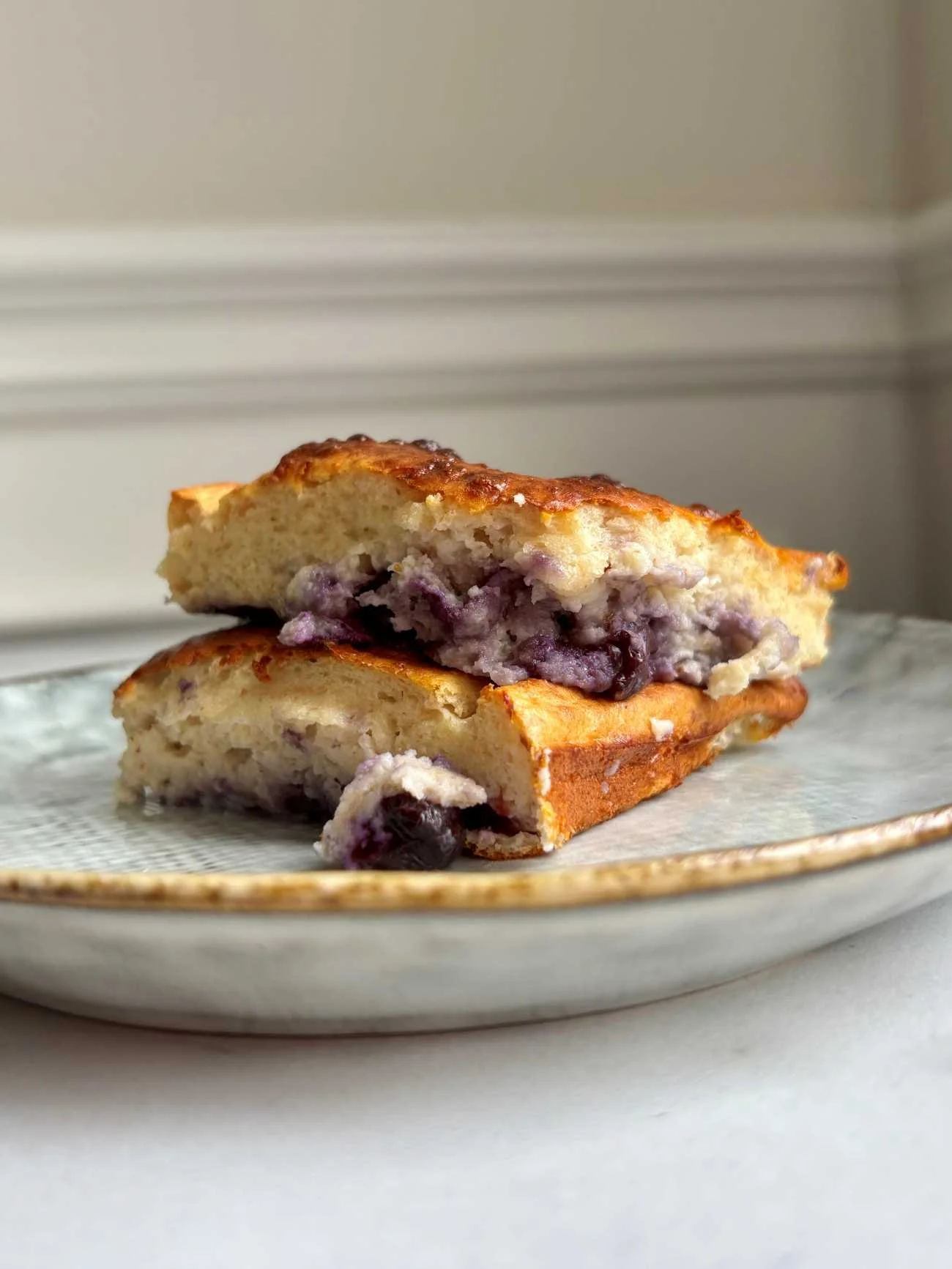 Lemon Blueberry Power Pancakes