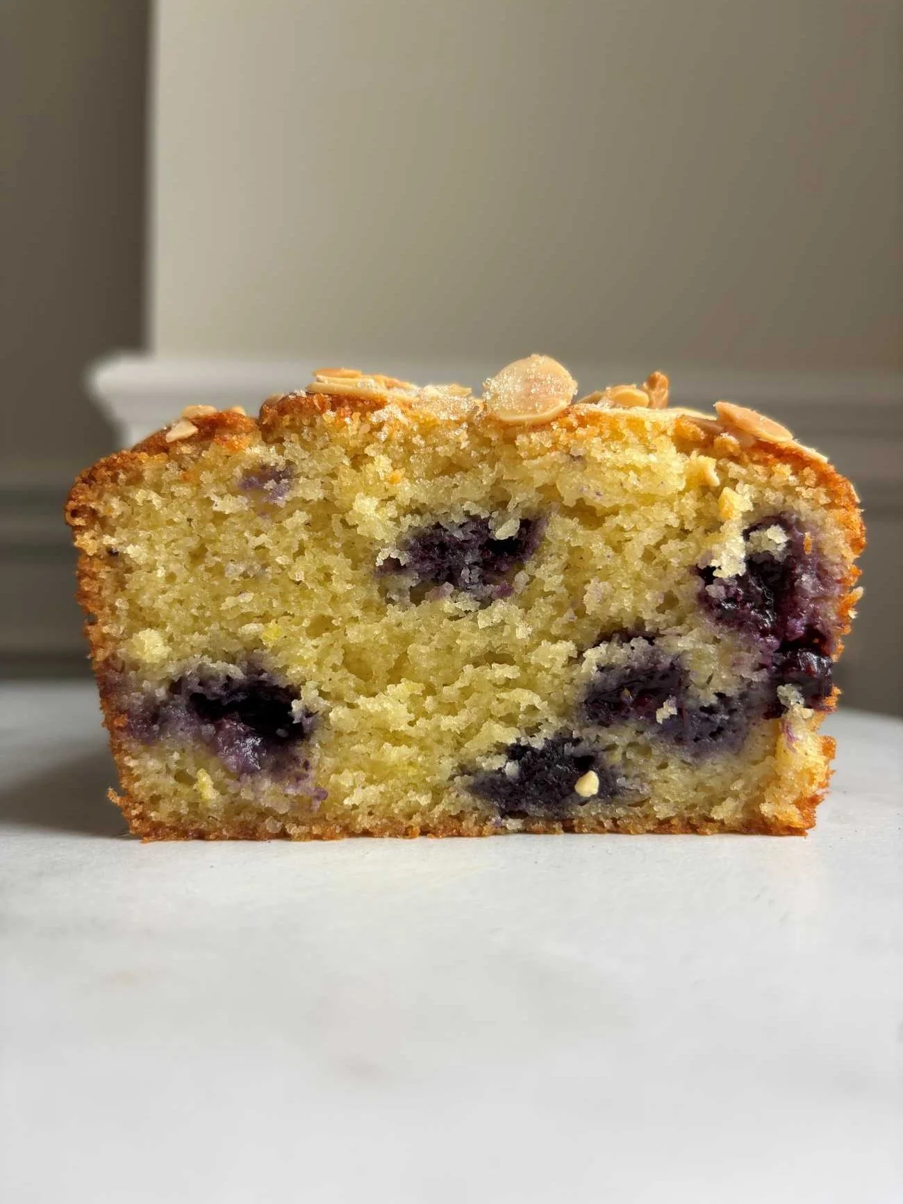 Lemon Blueberry Olive Oil Ricotta Cake