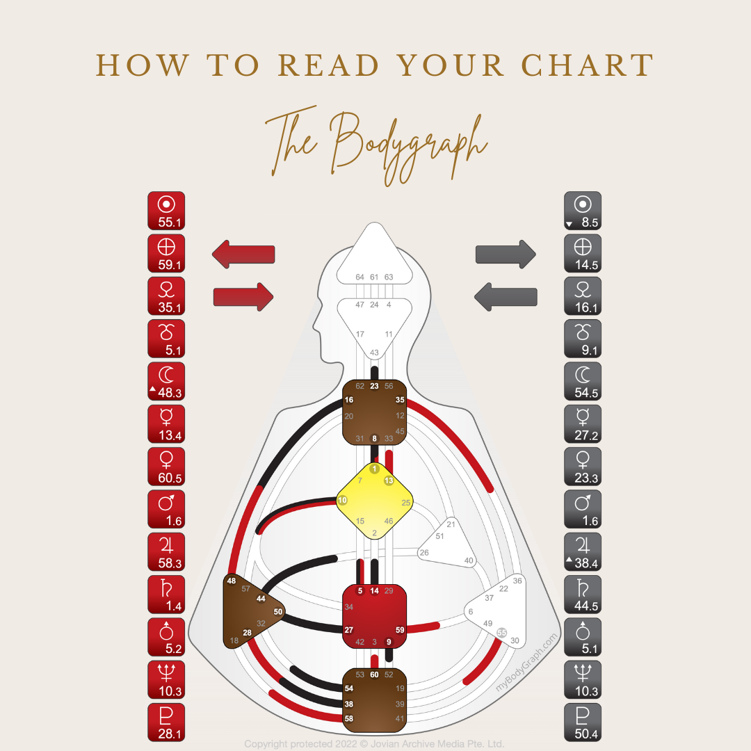 How to read your Human Design Chart?