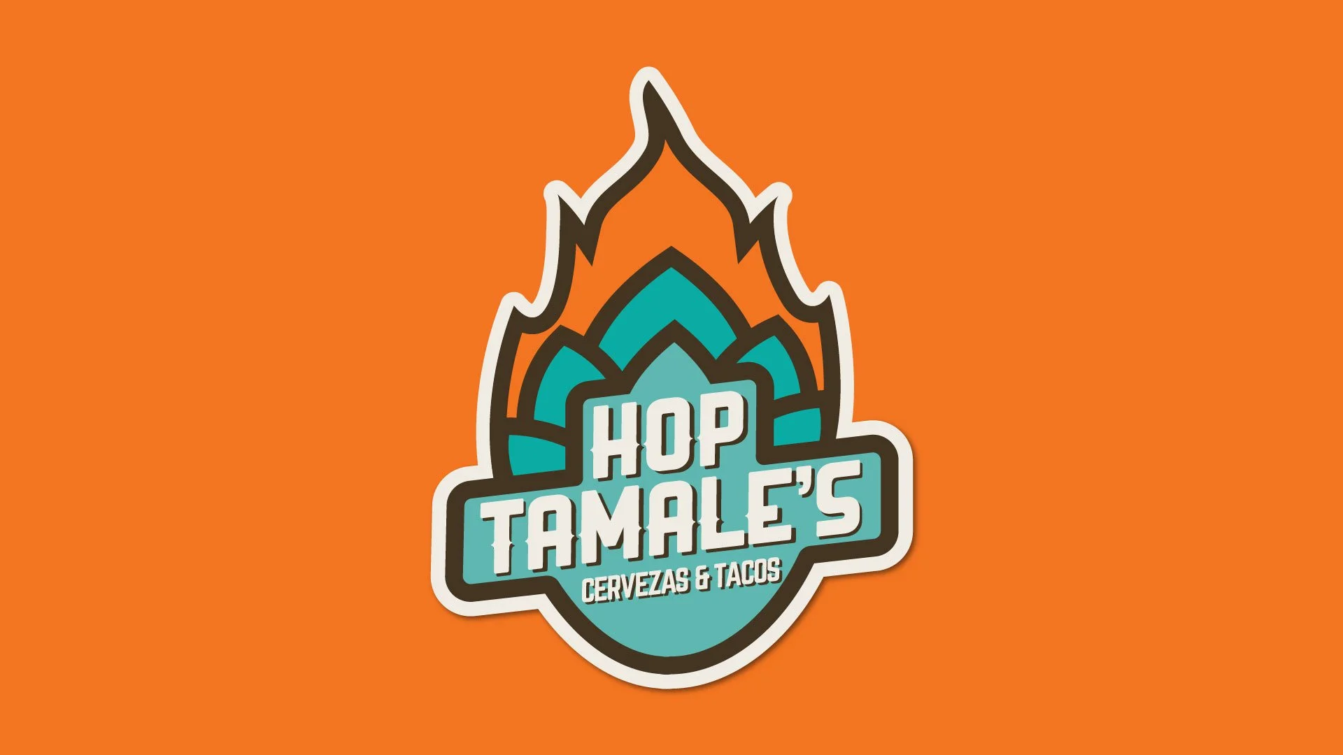 Hop Tamale's Restaurant Logo Concept