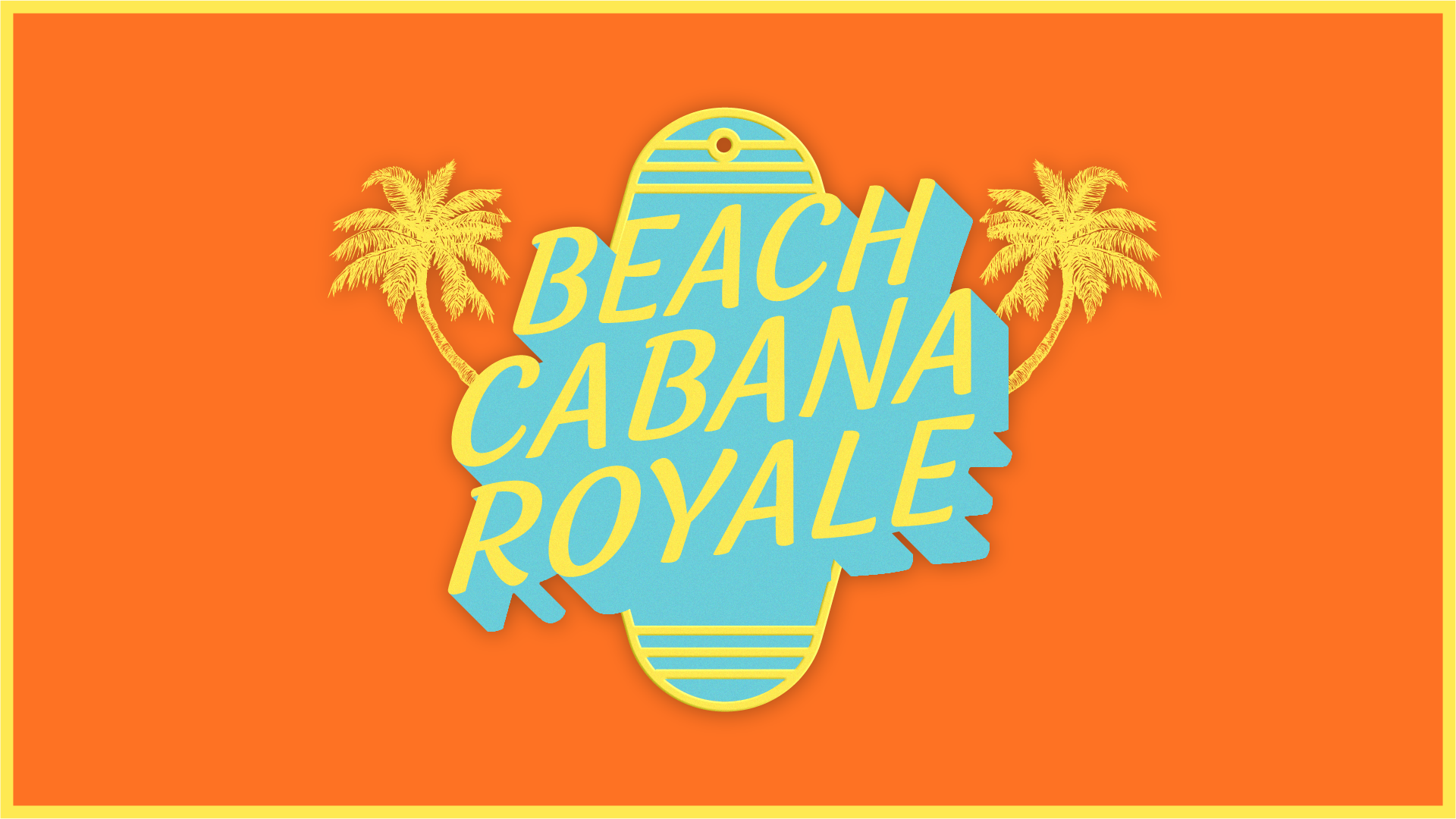 HGTV's Beach Cabana Royal Logo Proposal