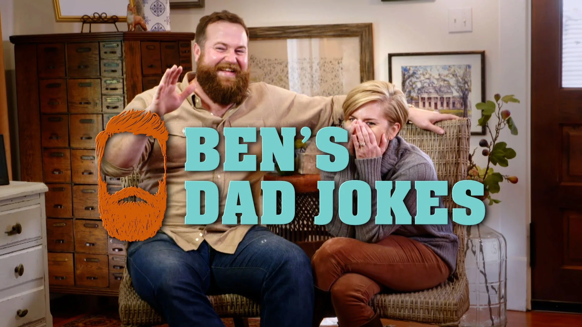 Ben's Dad Jokes Home Town Segment Logo