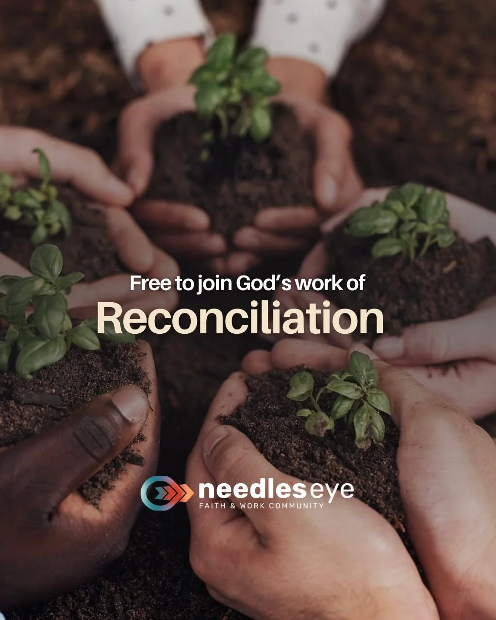 Reconciliation. How is God calling us to join Him in restoring what&rsquo;s broken&mdash;in our workplaces, relationships, and communities?
👉 Preview the theme on the blog, then join us Friday for our first Faith &amp; Work Lunch in this series.

li