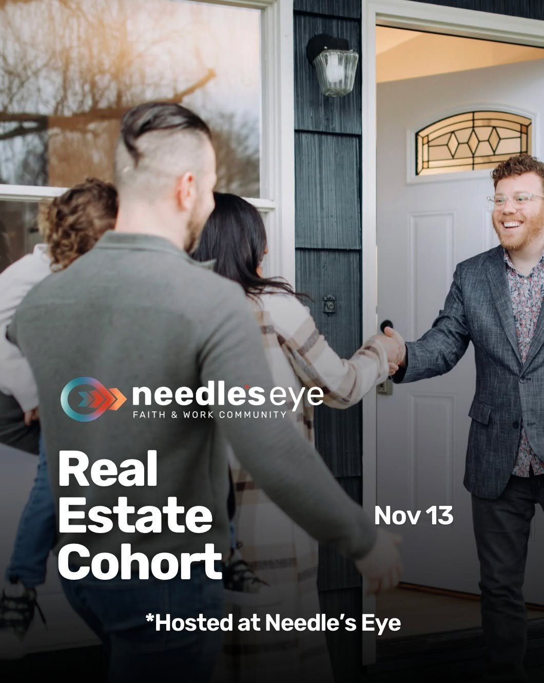 Join us for our next Real Estate Cohort! Enjoy breakfast, coffee, and a time of encouragement as we gather to connect and grow together. ☕🏡
📅 Thursday, Nov 13 | 9–10:30 AM
Register: needleseye.org/events