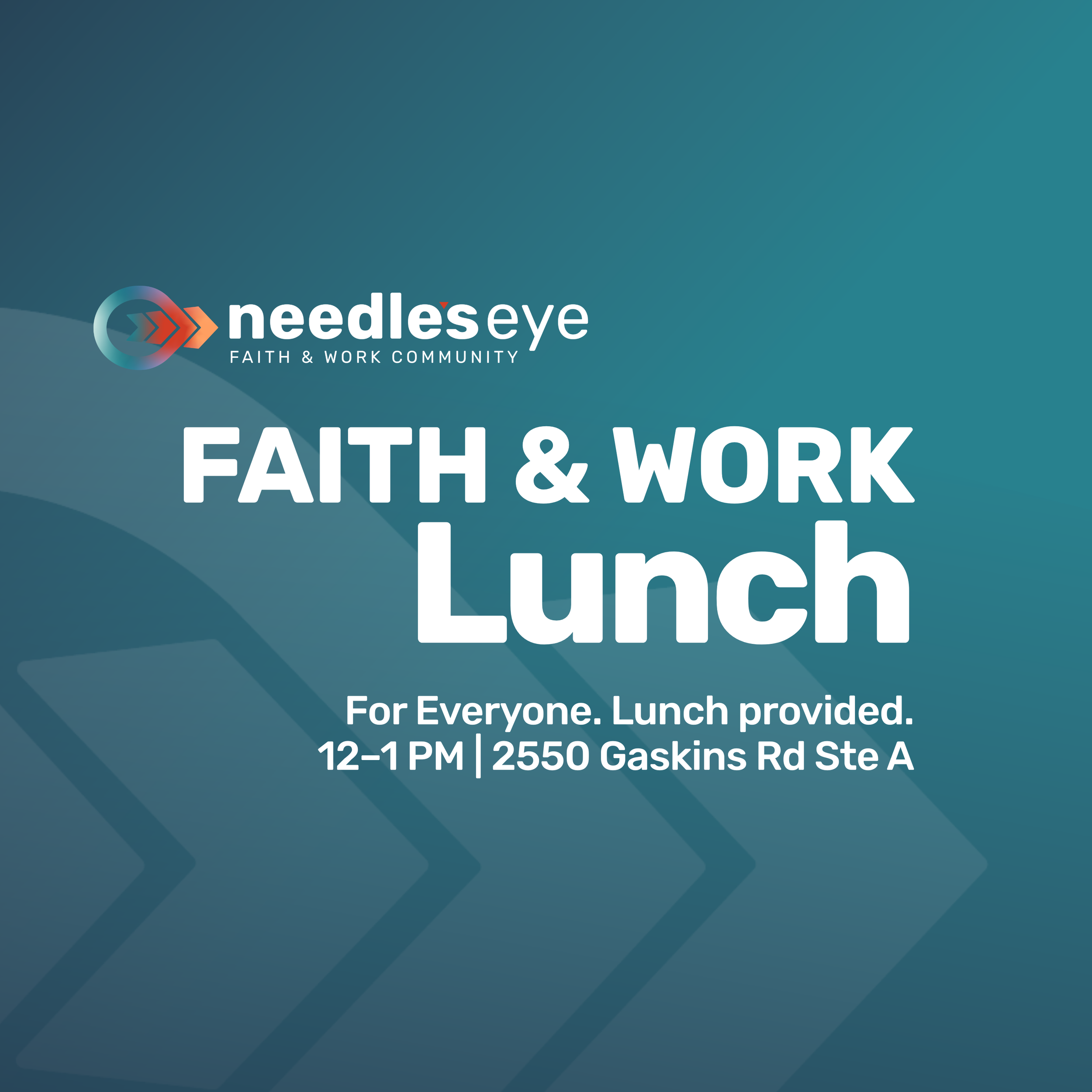 Faith and Work Lunch