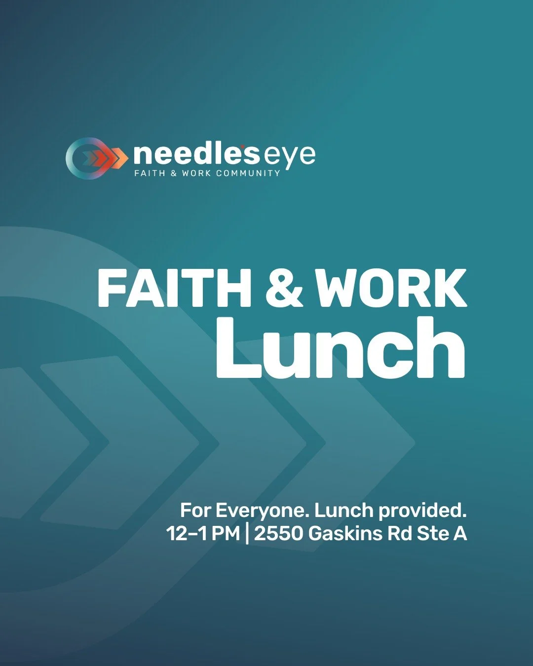 Whatever this week holds &mdash; heavy or light &mdash; you don&rsquo;t have to carry it alone. 💛

Join us for our Faith &amp; Work Lunch this Friday, Feb 6 | 12&ndash;1 PM. A simple space to pause, connect, and reflect with others in the middle of 