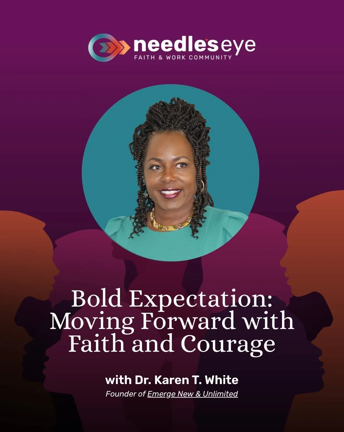 ✨ Bold faith. Courageous next steps.

Join us for the InfluencHer Cohort Lunch featuring Dr. Karen Totten White as she shares a powerful message on navigating change, calling, and what it looks like to trust God fully in your next season.

🗓️ Friday