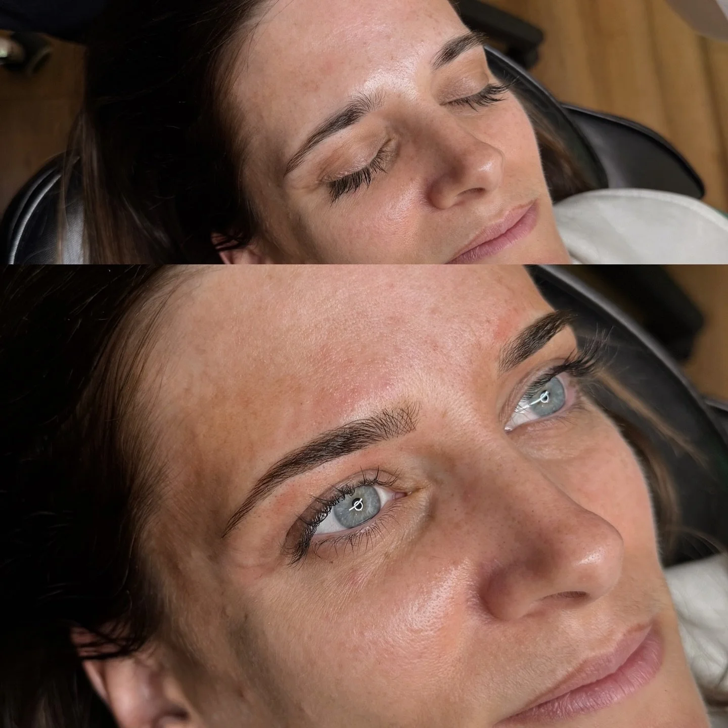 Moment of pause ✋for this beautiful transformation. One session of microblading.

| ʙʀᴏᴡꜱ ʙʏ ᴀʟʟʏ |