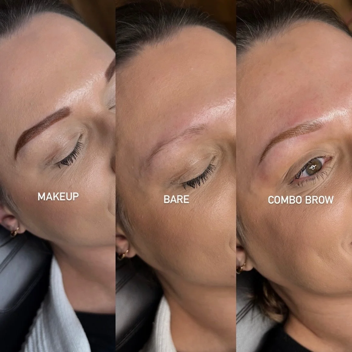 Leave it to the experts🫡 Your brows will thank you for it. A combo brow makeover, using @permablend_pigments 

| ʙʀᴏᴡꜱ ʙʏ ᴀʟʟʏ |