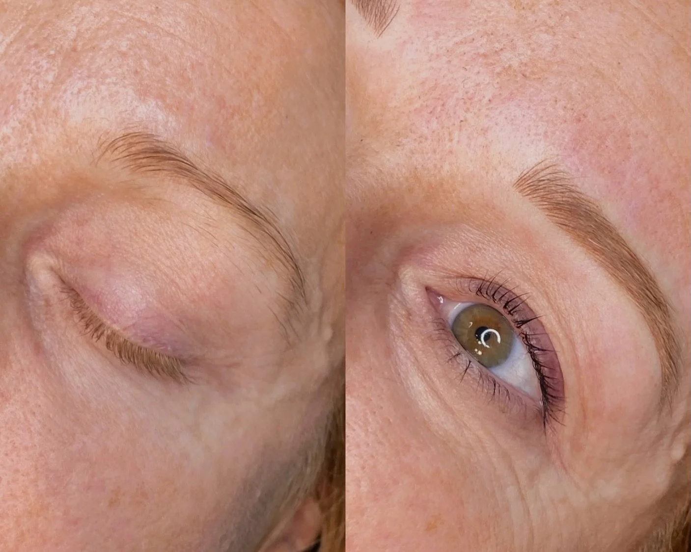 Color match is the name of the game and Lisa is killing it every time with @tinadaviesprofessional pigments and always @izora.pmupro blades 🫶