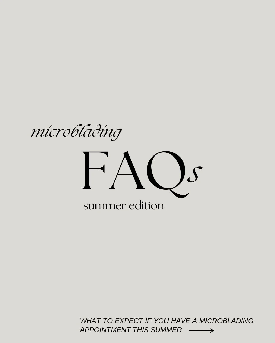 Summer is fast approaching and we know you&rsquo;ve got questions! Answering them all here, but, as always, feel free to DM us with more 🖤