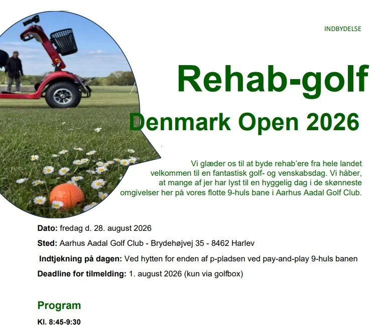 Indbydelse til Rehab Open 2026