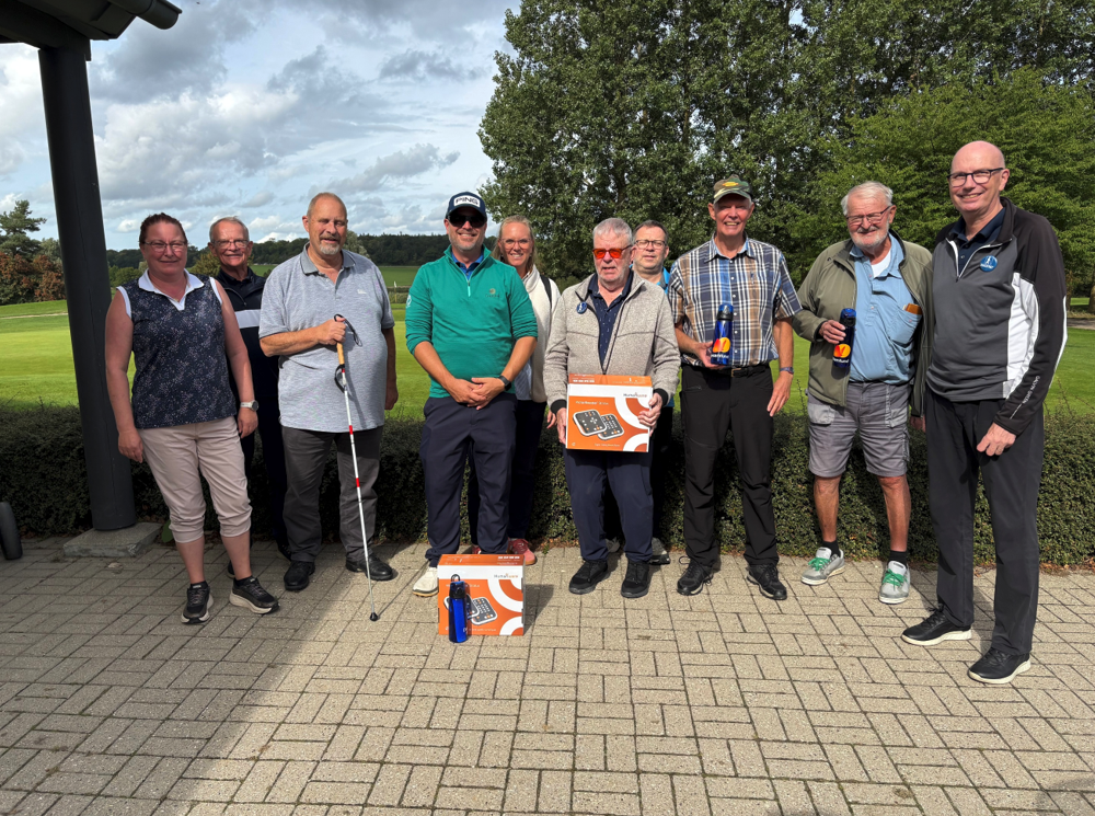Danmarks første golfturnering for blinde og synshandicappede