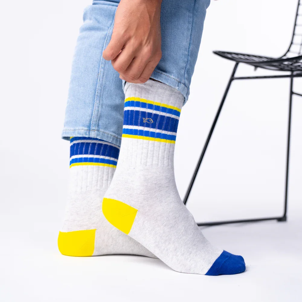 ADM Store, Surprise, chaussettes rétro gris 2.webp