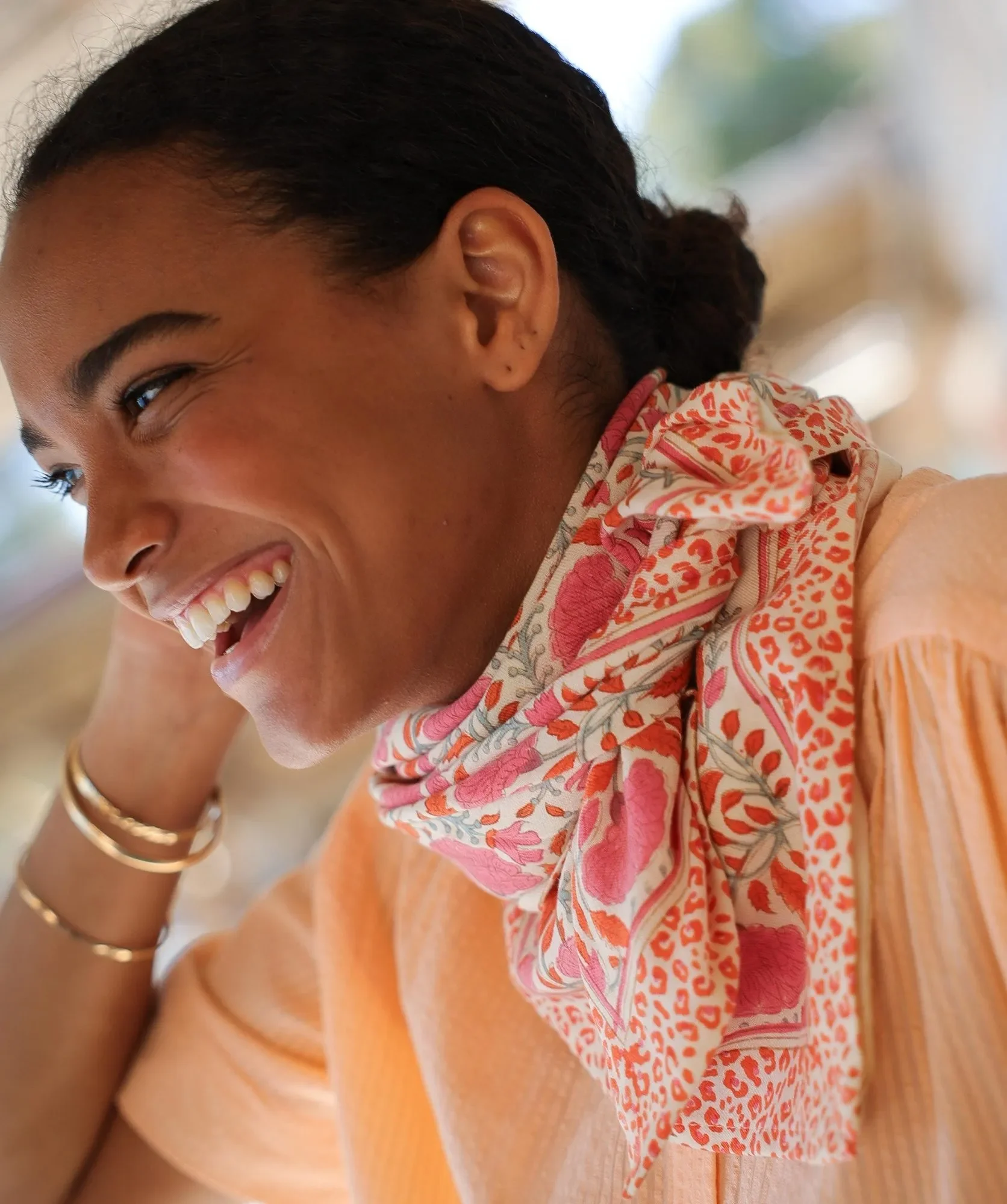 ADM Store, Surprise Malo, Foulard Java sorbet 2.webp