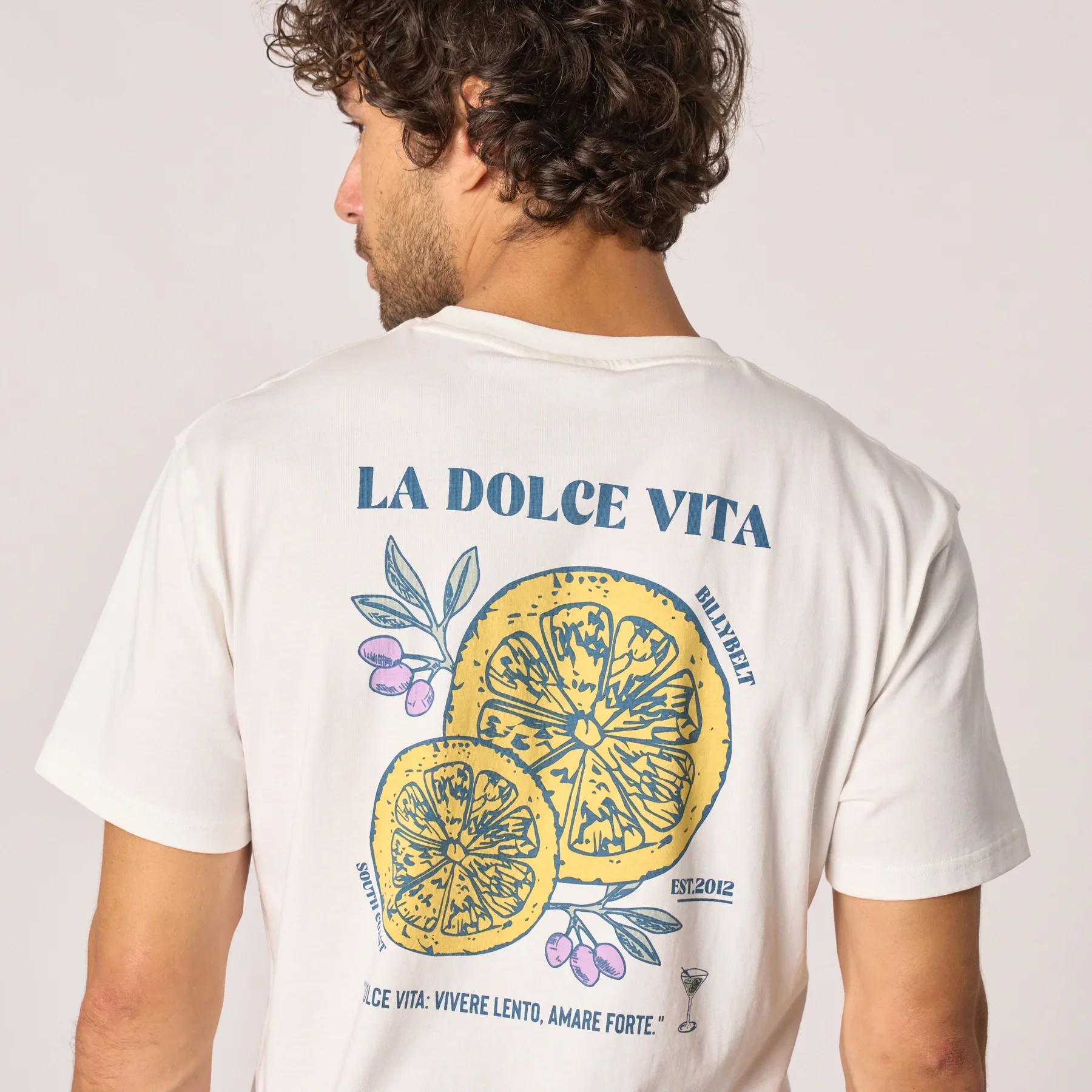 ADM Store, Surprise Malo, T-shirt la Dolce vita, blanc.webp