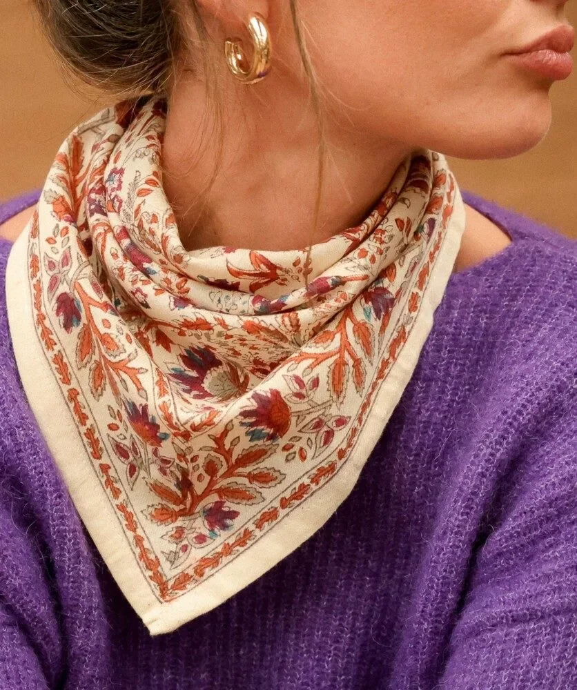 ADM Store, Surprise Malo, Foulard Rhapsody Amethyste, petit format 2.webp