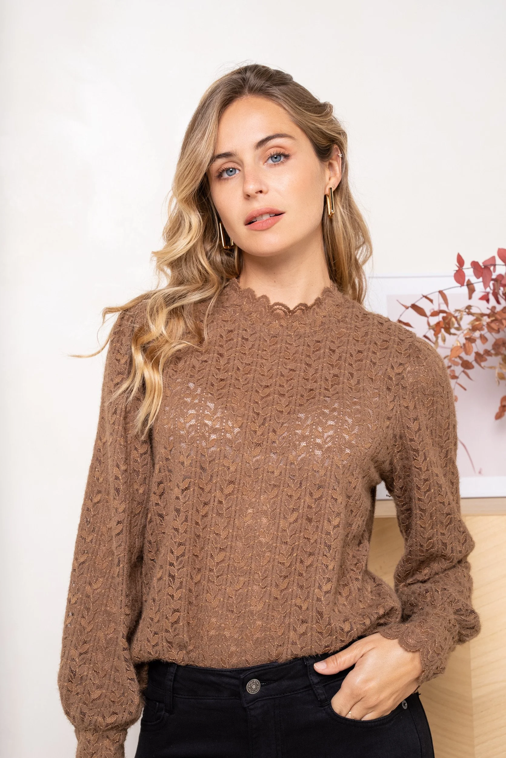 ADM Store, Surprise Malo, Blouse Méline camel 4.jpeg