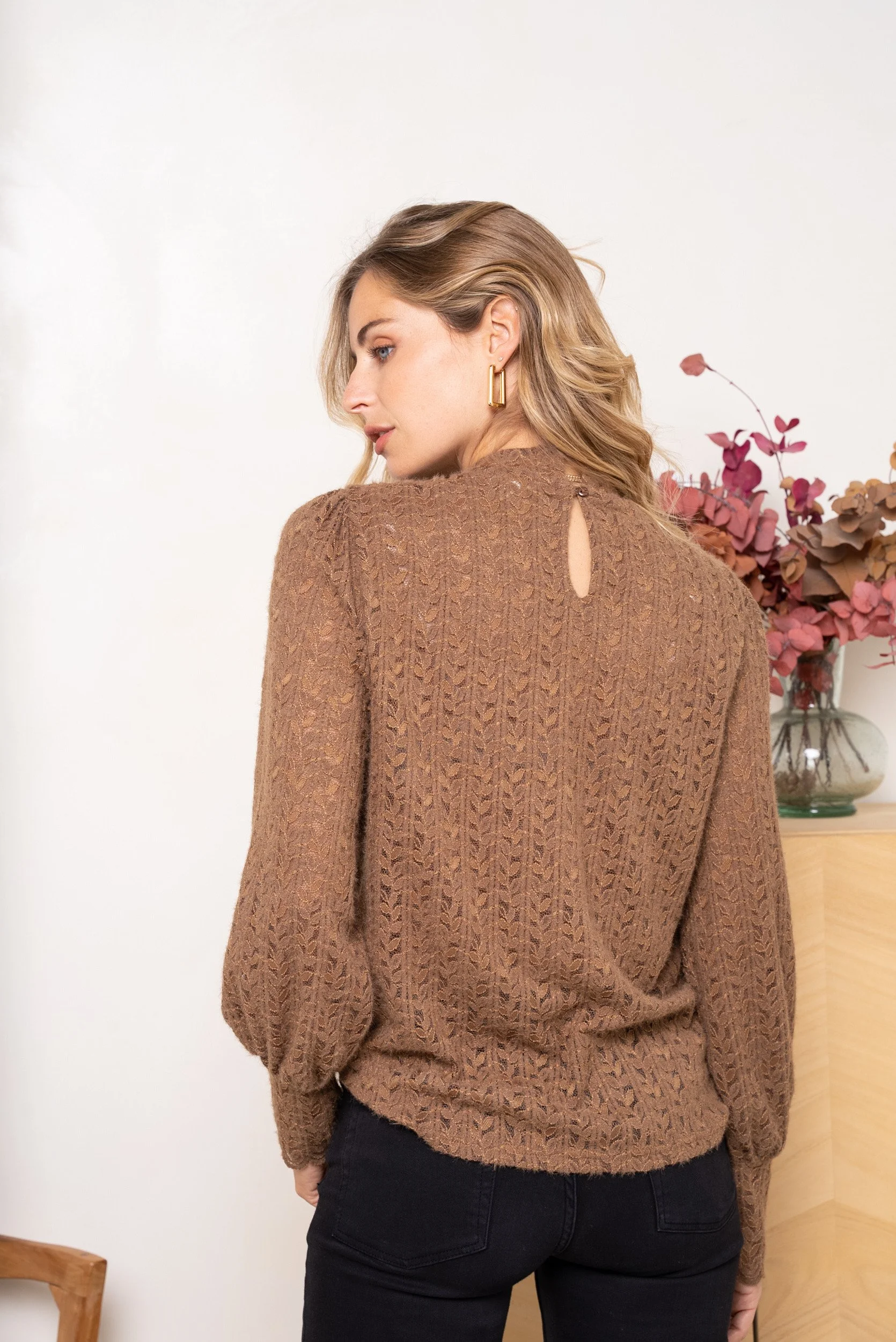 ADM Store, Surprise Malo, Blouse Méline, camel 2.jpeg