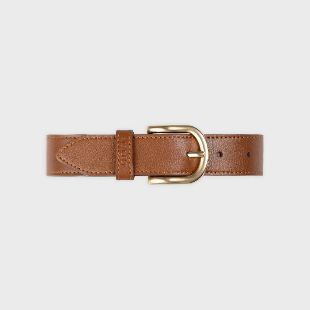 Ceinture cuir marron.webp