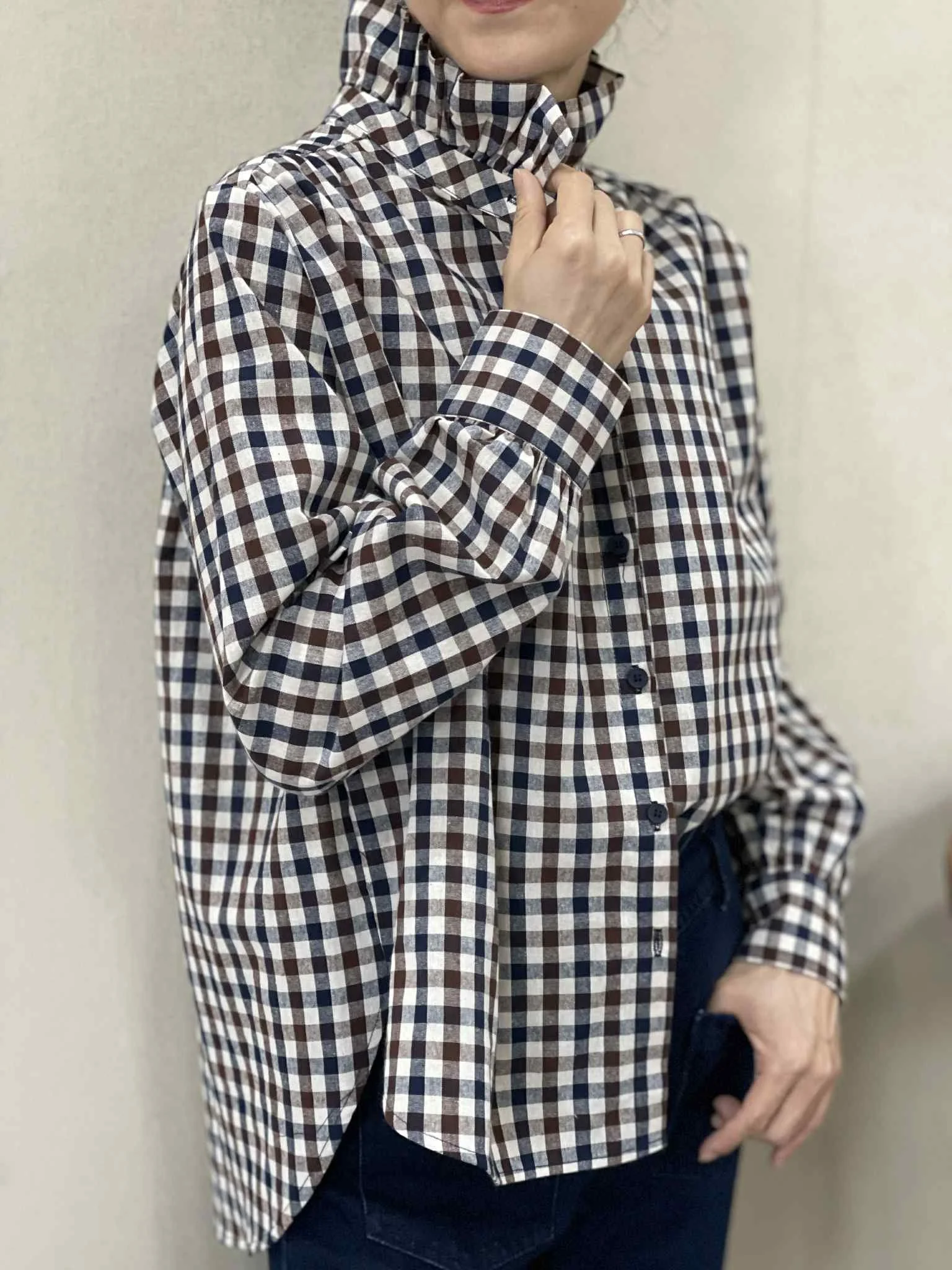 ADM Concept Store, Blouse à carreaux, Caroline 2.jpeg