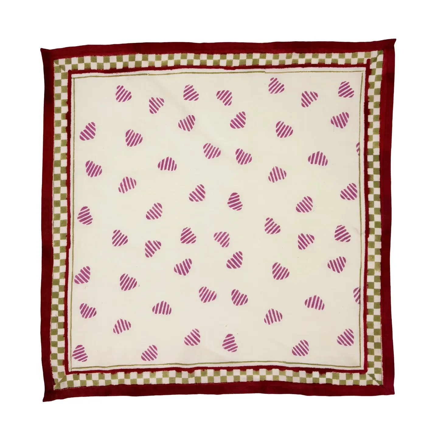 Grand foulard, Sweetheart vert