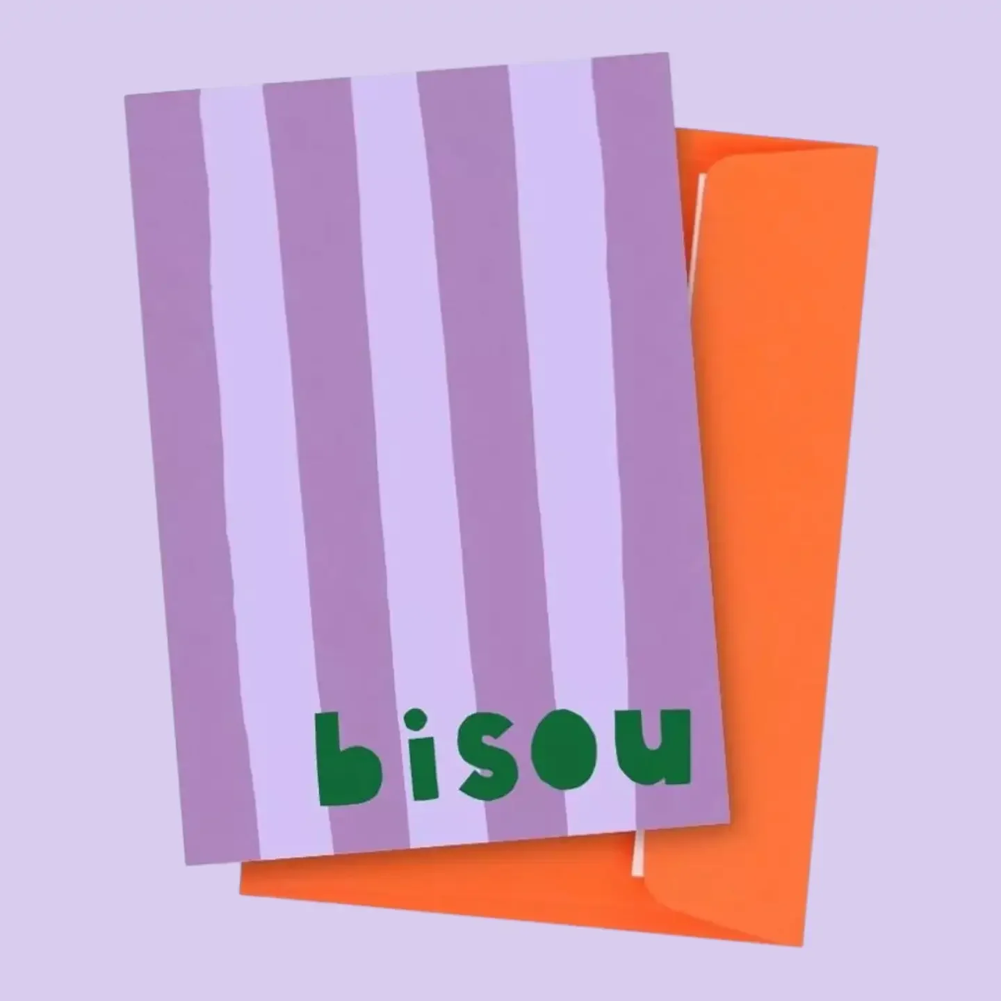 ADM Store, Surprise Malo, Carte postale Bisou.webp