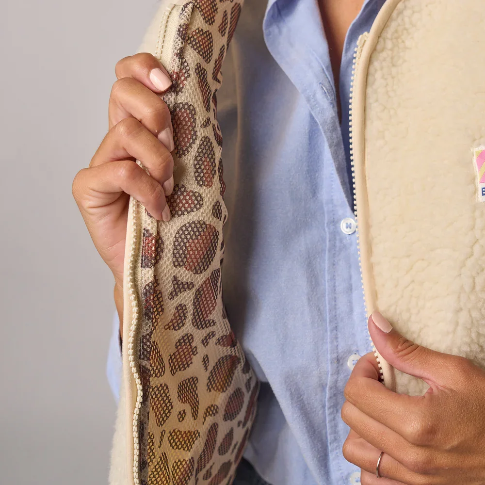 ADM Concept Store, Surprise, veste sherpa, femme, ivoire 3.webp