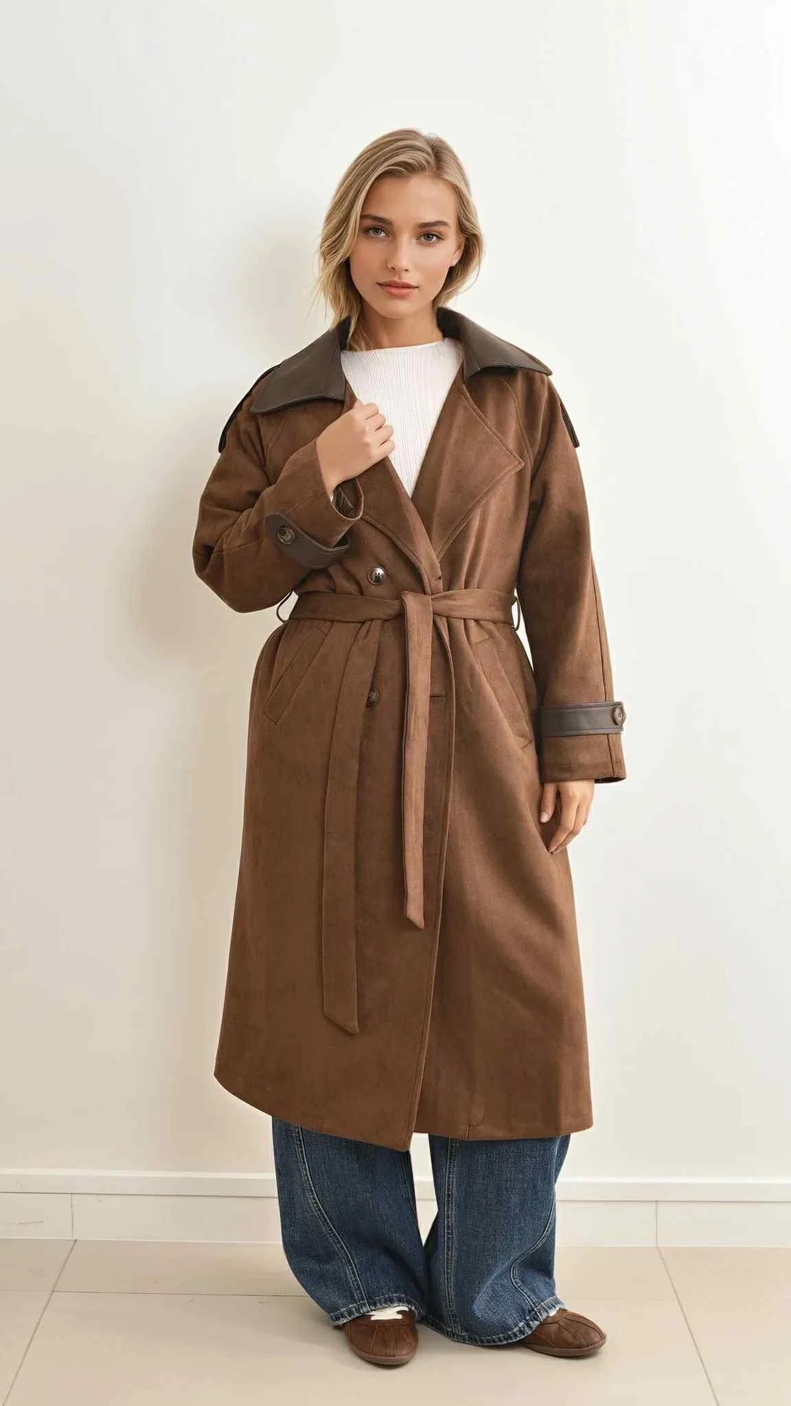 ADM Concept Store, Manteau Johanna, chocolat.jpeg