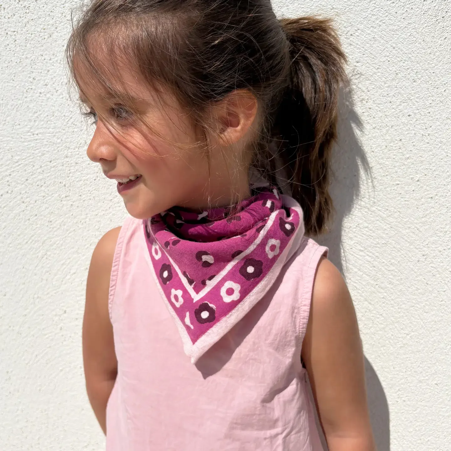 ADM Store, Surprise Malo, Petit foulard Graou Rose 2.webp